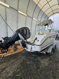 REDUCED $7.5k!  Pre-Owned CLEAN! 2301 Striper w/ 300HP Mercury